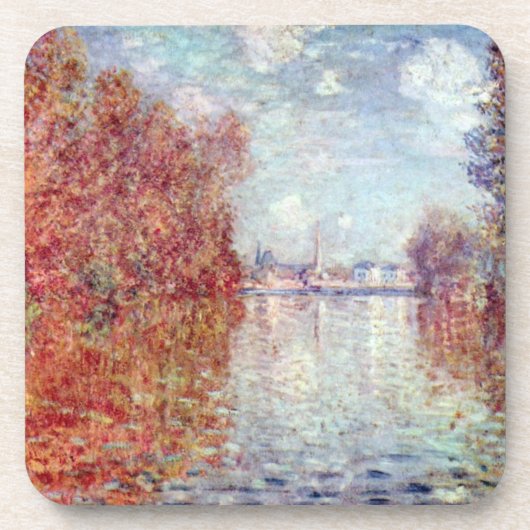 Herbst in Argentinien von Claude Monet Getränkeuntersetzer (Vorderseite)