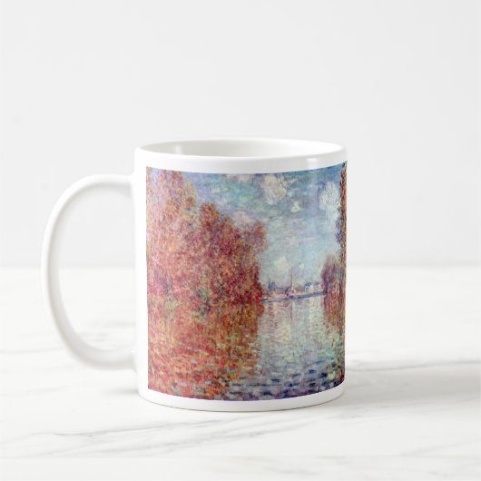 Herbst in Argentinien von Claude Monet Kaffeetasse (Links)