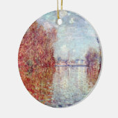 Herbst in Argentinien von Claude Monet Keramik Ornament (Links)