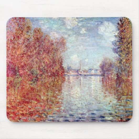 Herbst in Argentinien von Claude Monet Mousepad (Vorne)