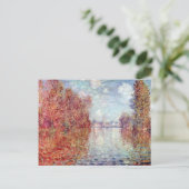 Herbst in Argentinien von Claude Monet Postkarte (Stehend Vorderseite)