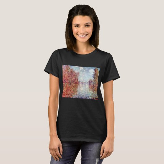 Herbst in Argentinien von Claude Monet T-Shirt (Vorne ganz)