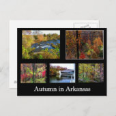 Herbst in Arkansas Fotokarte Postkarte (Vorne/Hinten)
