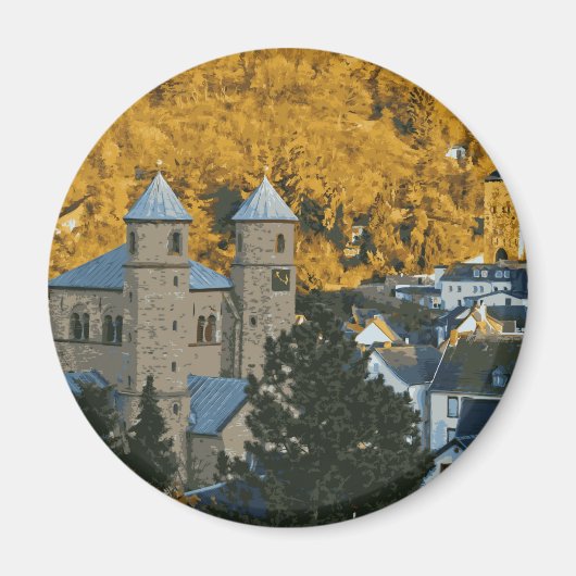 Herbst in Bad Münstereifel Magnet (Vorne)