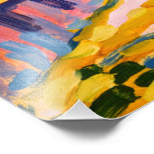 Herbst in Bayern von Wassily Kandinsky Fotodruck (Ecke)