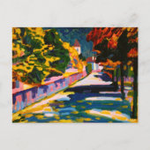 Herbst in Bayern von Wassily Kandinsky Postkarte (Vorderseite)