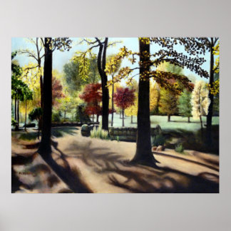 Herbst in Branch Brook Park, NJ. Poster