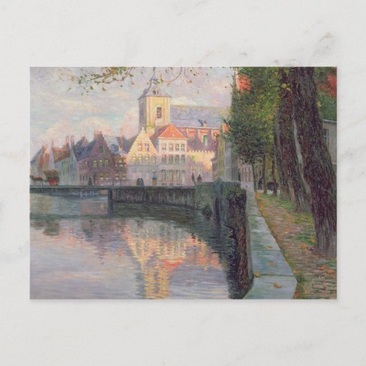 Herbst in Brügge Postkarte (Vorderseite)