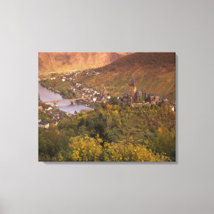 Herbst in Cochem, Rheinland-Pfalz, Deutschland Leinwanddruck