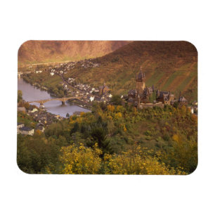 Herbst in Cochem, Rheinland Pfalz, Deutschland Magnet