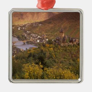 Herbst in Cochem, Rheinland-Pfalz, Deutschland Ornament Aus Metall