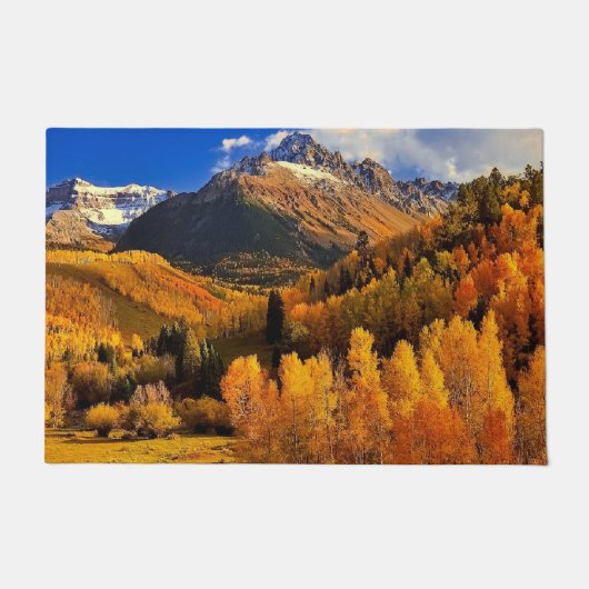 Herbst in Colorado Fußmatte (Vorderseite)
