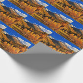 Herbst in Colorado Geschenkpapier (Ecke)