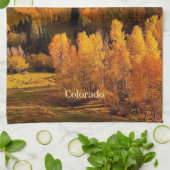 Herbst in Colorado Geschirrtuch (Gefaltet)