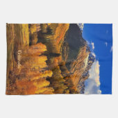 Herbst in Colorado Geschirrtuch (Horizontal)
