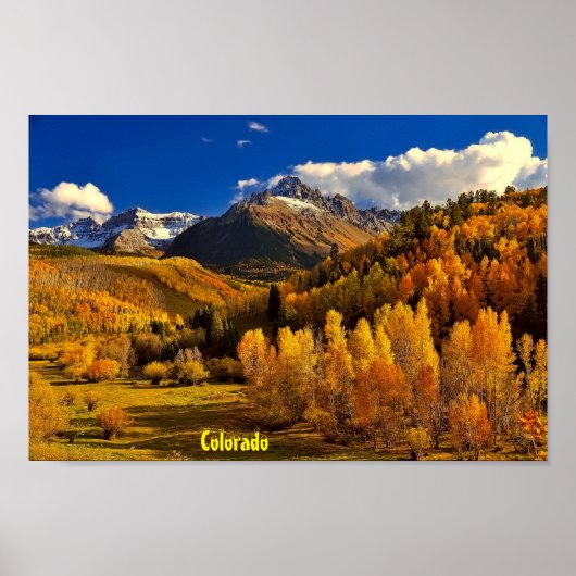 Herbst in Colorado Poster (Vorne)