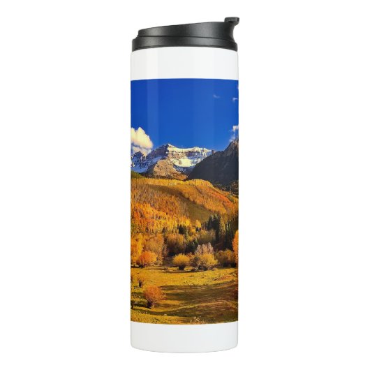 Herbst in Colorado Thermosbecher (Nach links gedreht)
