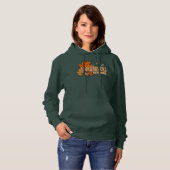 Herbst in den Adirondacks mit Herbstlauben Bear Tr Hoodie (Vorne ganz)