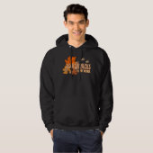 Herbst in den Adirondacks mit Herbstlauben Bear Tr Hoodie (Vorne ganz)