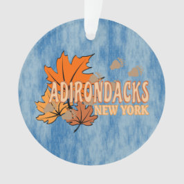 Herbst in den Adirondacks mit Herbstlauben Bear Tr Ornament