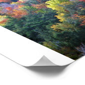 Herbst in den Adirondacks Poster (Ecke)
