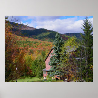 Herbst in den Adirondacks Poster