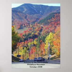 Herbst in den Adirondacks Poster