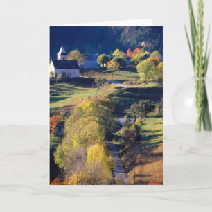 Herbst in den Alpen Karte