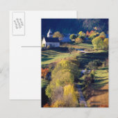 Herbst in den Alpen Postkarte (Vorne/Hinten)