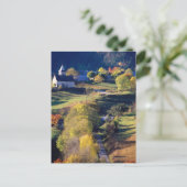 Herbst in den Alpen Postkarte (Stehend Vorderseite)
