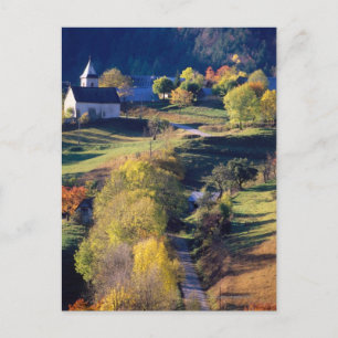 Herbst in den Alpen Postkarte