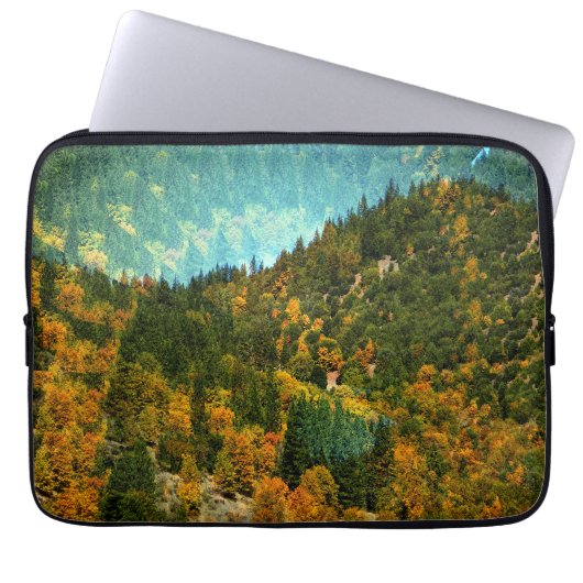 Herbst in den Bergen...... Laptopschutzhülle (Vorderseite)