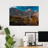 Herbst in den Bergen Poster (Heimbüro)