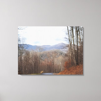 Herbst in den Blue Ridge Mountains Leinwanddruck
