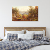 Herbst in den Catskills - Charles W. Knapp Leinwanddruck (Insitu (Schlafzimmer))