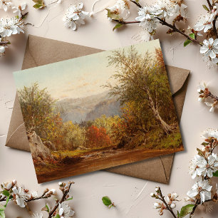 Herbst in den Catskills - Charles W. Knapp Postkarte