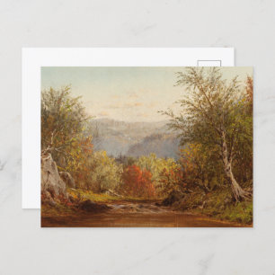 Herbst in den Catskills - Charles W. Knapp Postkarte