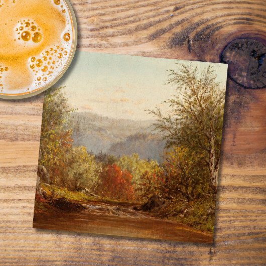 Herbst in den Catskills - Charles W. Knapp Steinuntersetzer