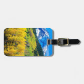 Herbst in den Rockies Gepäckanhänger (Vorderseite horizontal)