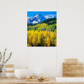 Herbst in den Rockies Poster (Küche)