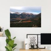 Herbst in den Rockies Poster (Heimbüro)