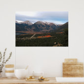 Herbst in den Rockies Poster (Küche)