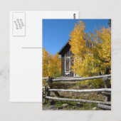 Herbst in den Rockies Postkarte (Vorne/Hinten)