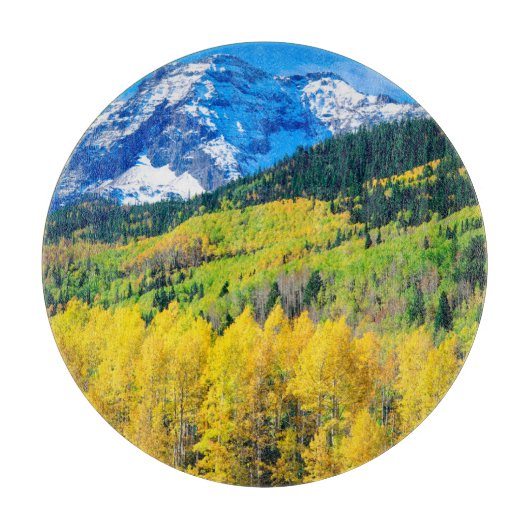 Herbst in den Rockies Schneidebrett (Vorderseite)