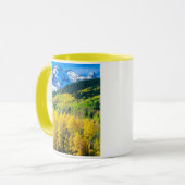 Herbst in den Rockies Tasse (Vorderseite Links)