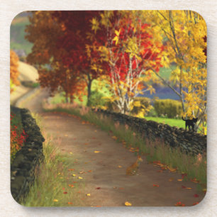 Herbst in den Untersetzer des Glen Cork
