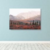 Herbst in Denali Leinwanddruck (Insitu (Holzboden))