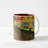 Herbst in der Glen-Tasse Zweifarbige Tasse (VorderseiteRechts)
