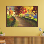 Herbst in der Leinwand (Insitu (Wohnzimmer))