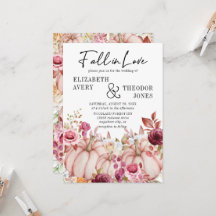 Herbst in der Liebe Herbstkürbis Blumenhochzeit